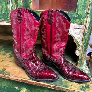 Red Abilene Boots Cowboy Boots Size 8